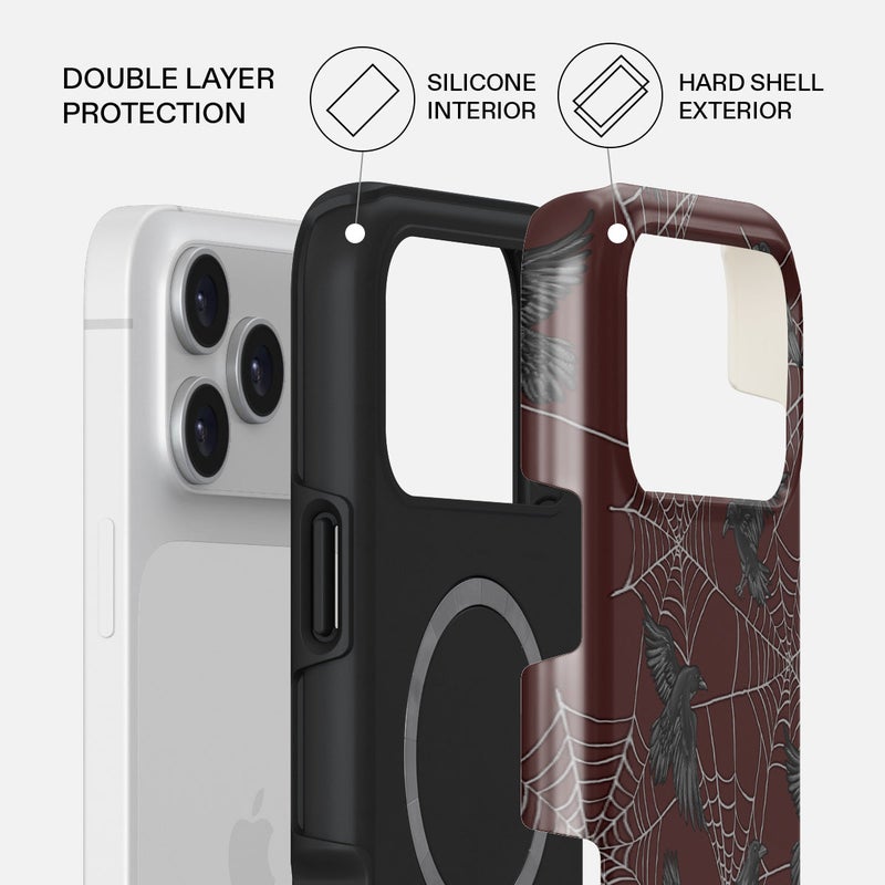 Burga iPhone 17 Pro Max Quest Premium Case Compatible with Hybrid Dual-Layer Hard Shell + Silicone Protection - Scratch-Resistant Shockproof Mobile Cover - Image 2